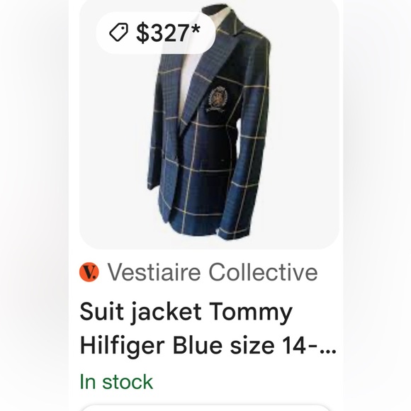 Tommy Hill Blazer, perfect for the holidays perfect color for the right season - Picture 7 of 17